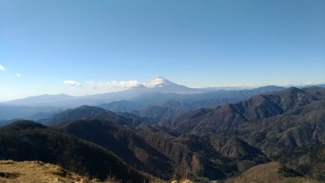 丹沢　塔ノ岳　登山　初心者　登山日記　山頂　富士山