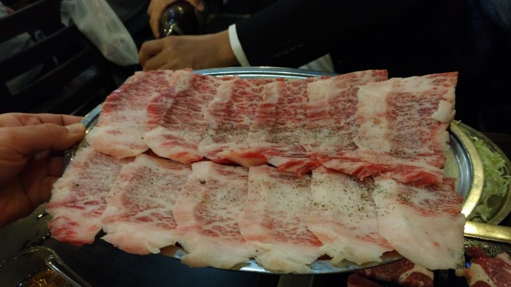 焼肉　北京　平間　肉の量半端ない