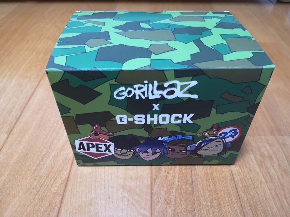 Gorillaz G-SHOCK gshock GA-2000 GA2000 GA-2000-GZ